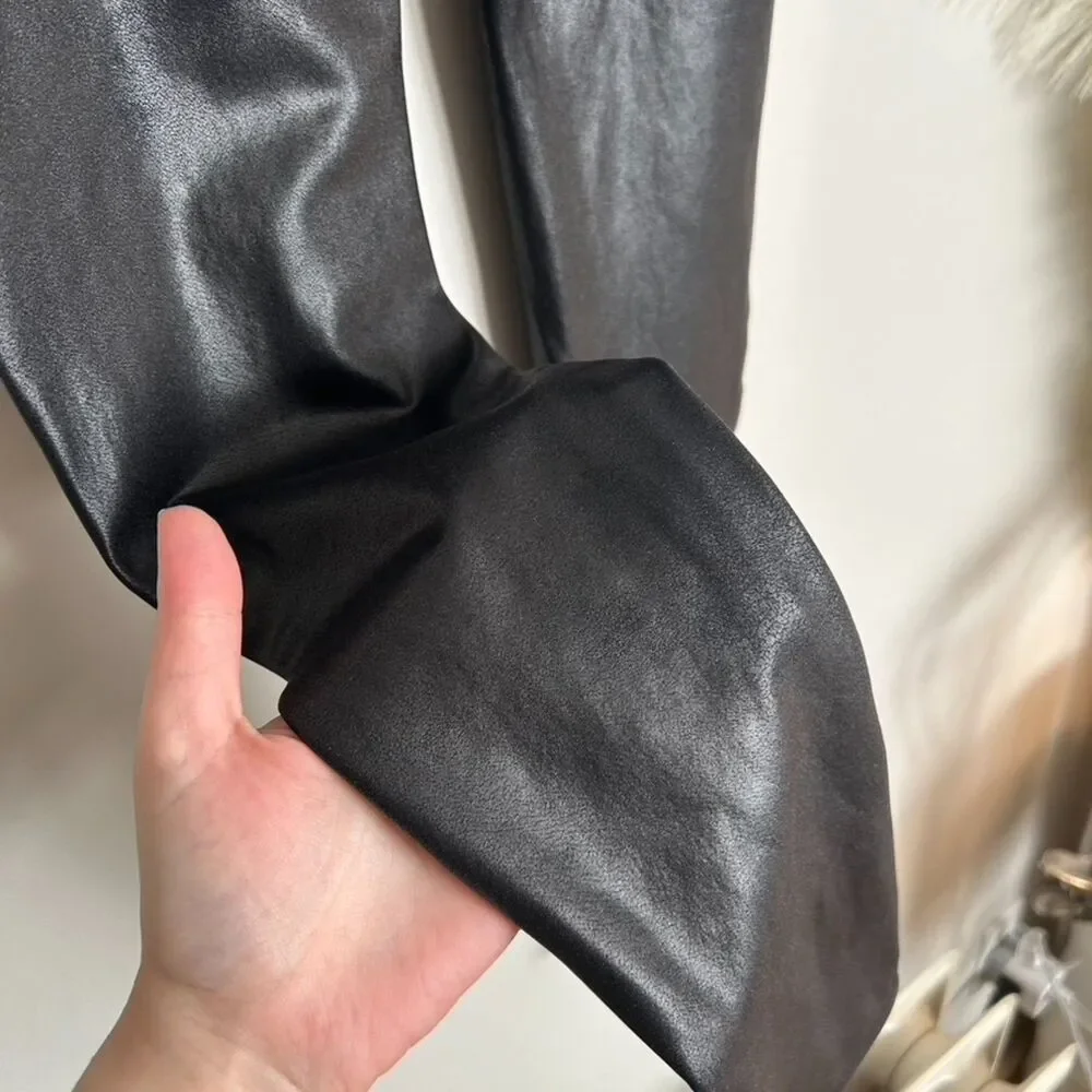 SPANX Faux Leather Leggings